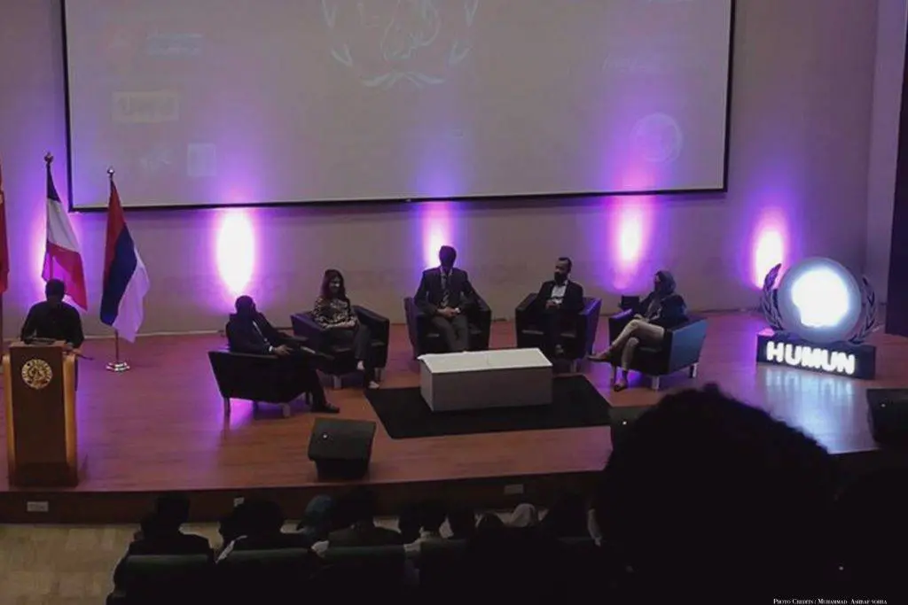 Discussion at Habib University’s First HUMUN