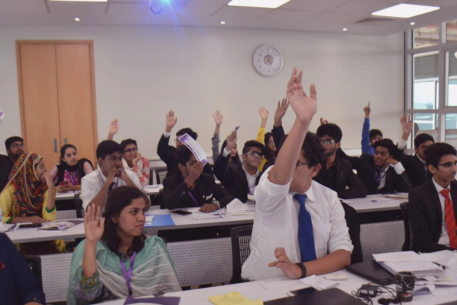 Discussions at Habib University’s First HUMUN