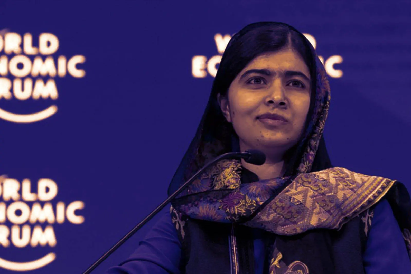 Nobel Laureate Malala With Justin Trudeau