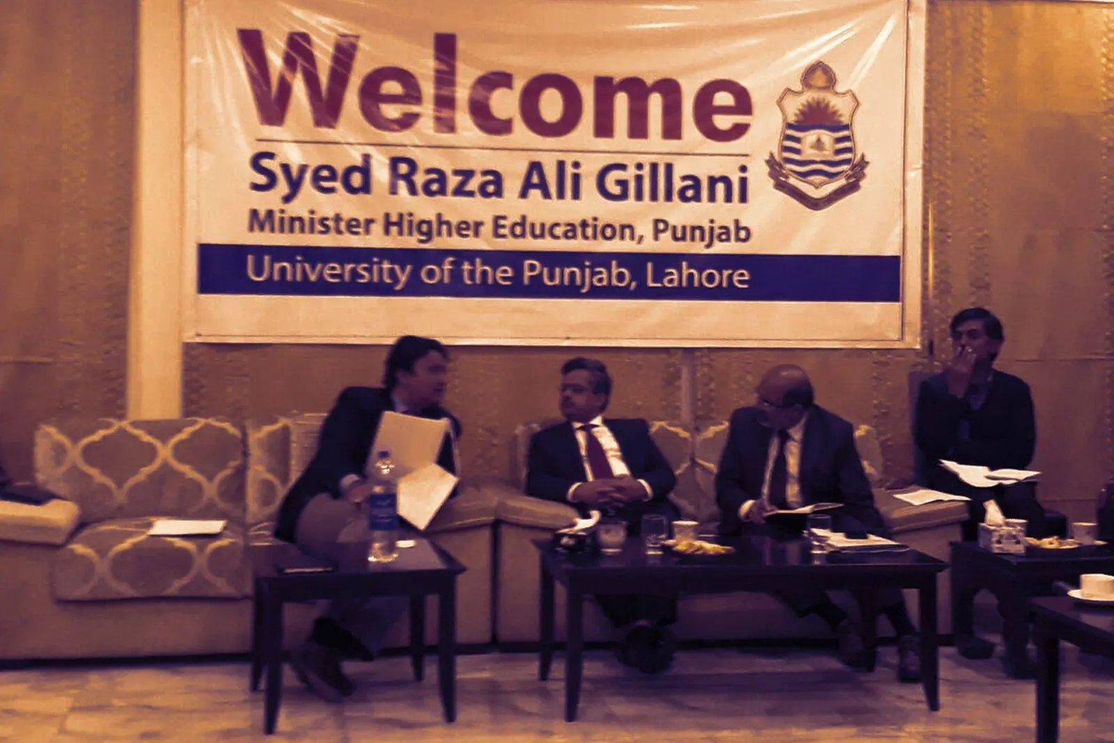 Higher Education Minister Gillani at PU: Profiles of Students Involved In PU Clashes Prepared
