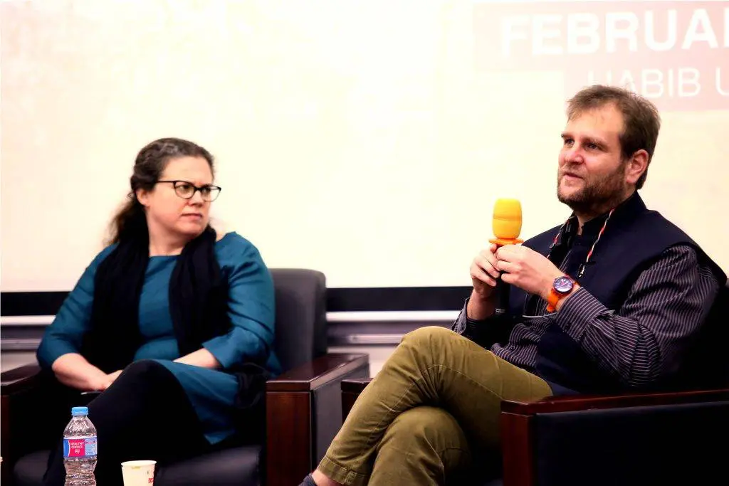 Discussion during Questioning South Asia conference at Habib University