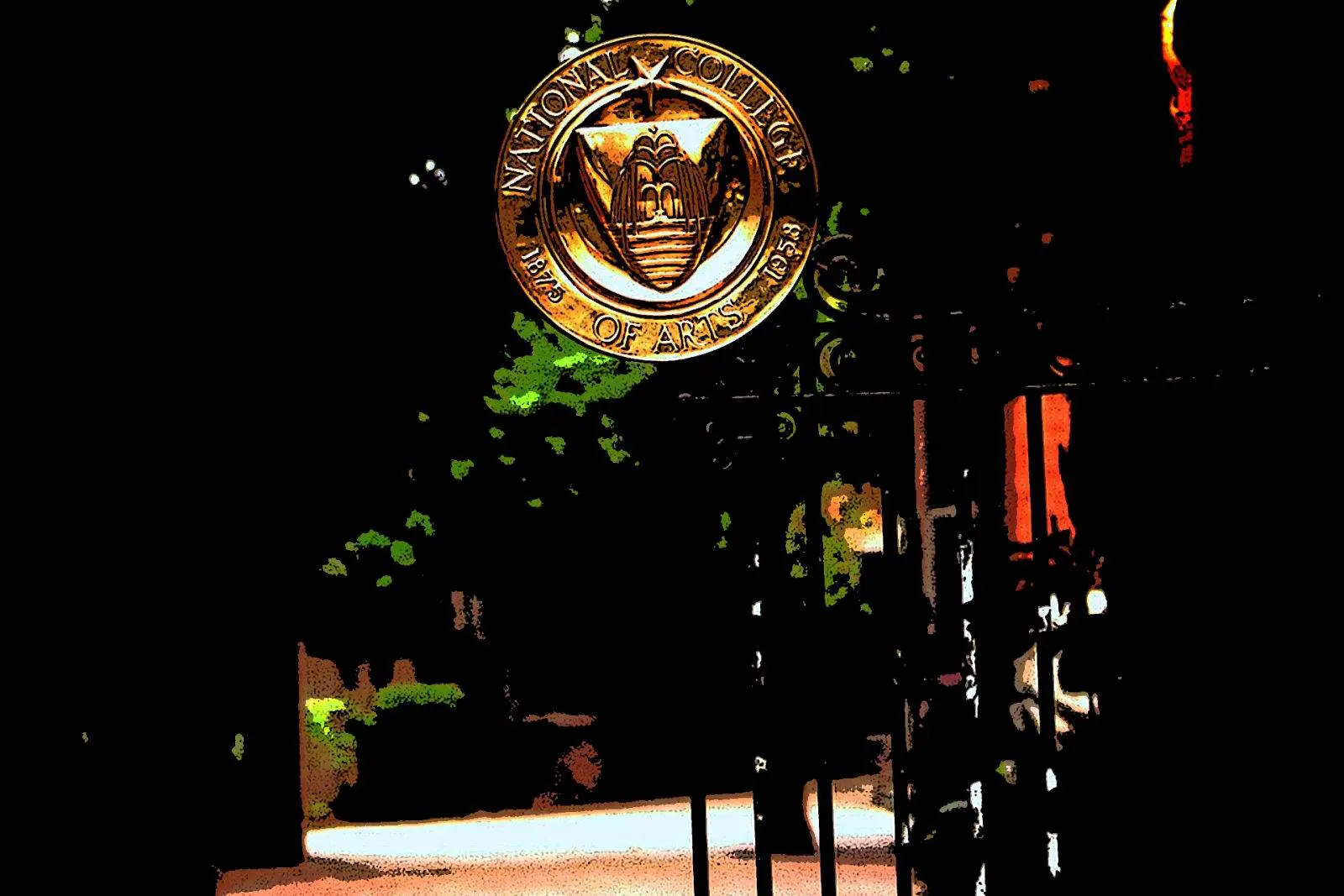 NCA Students stage protest