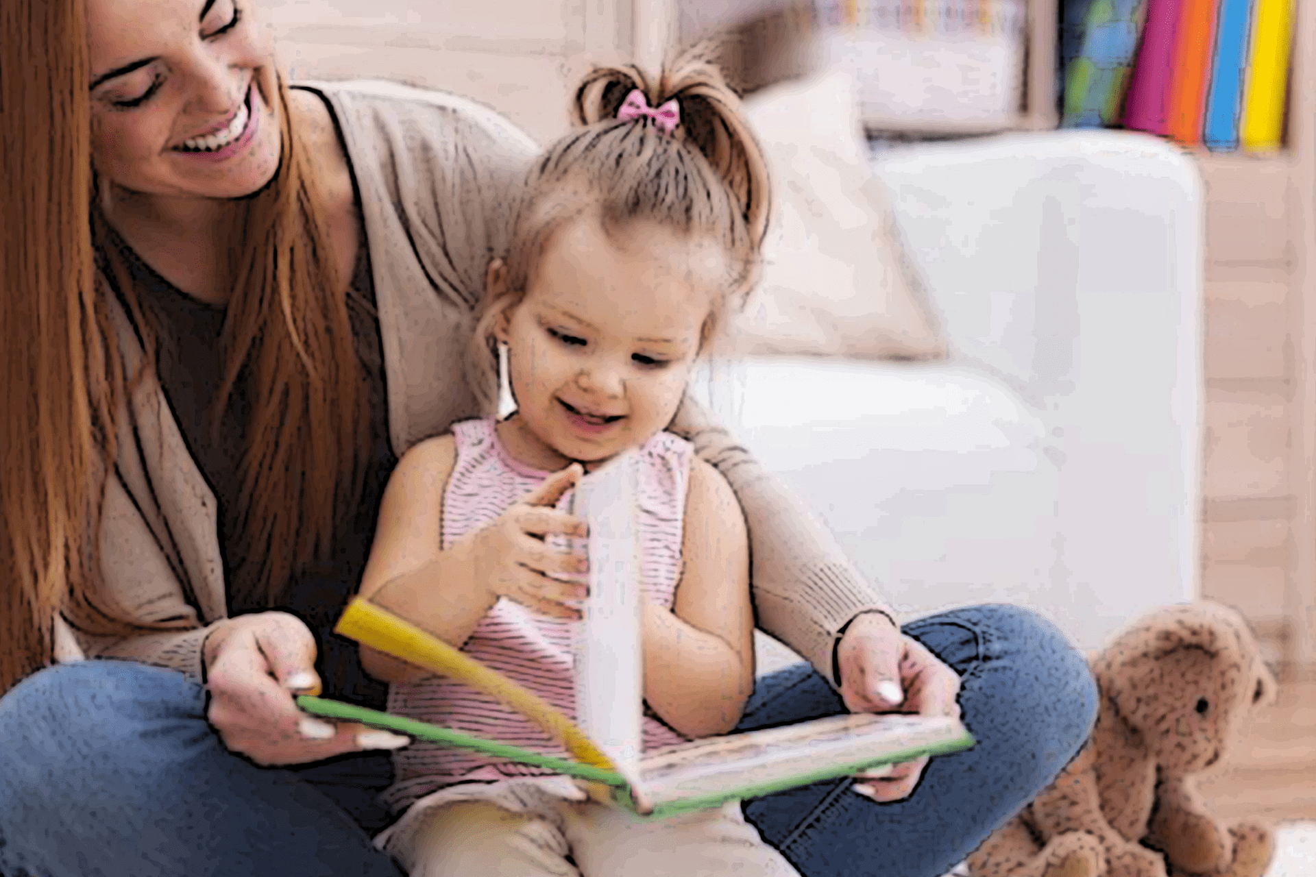 Reading to preschool-aged children