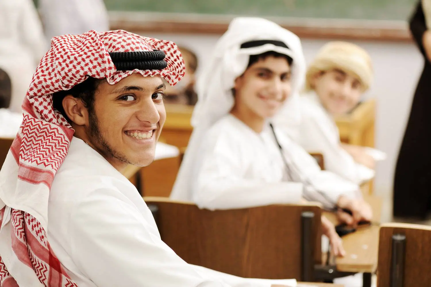 Saudi students in Pakistan