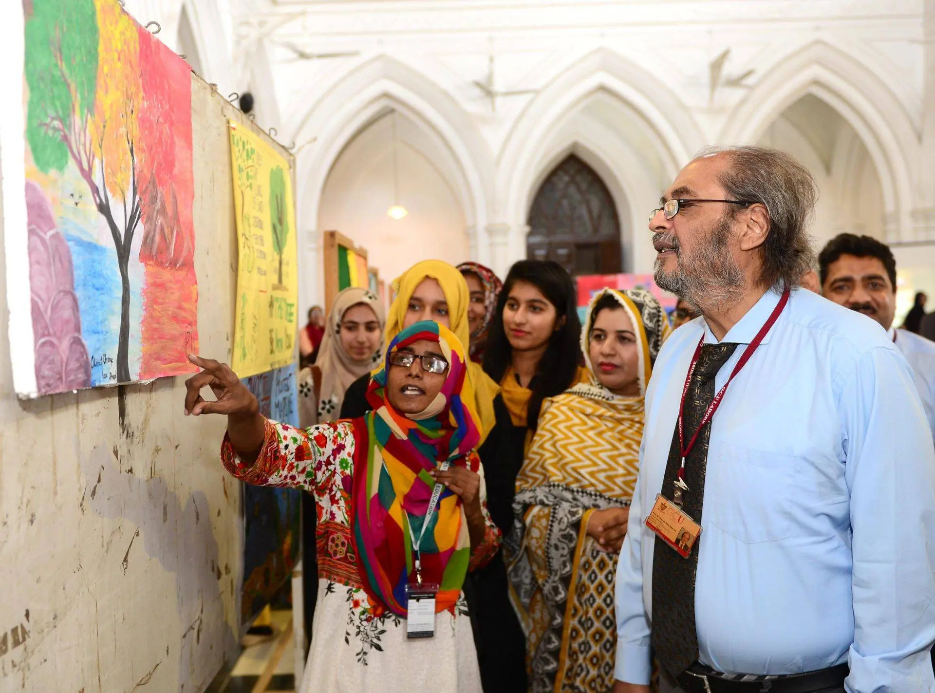poster exhibition GCU