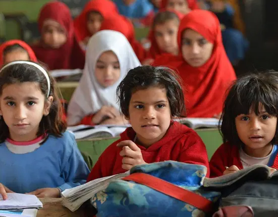Pakistan’s Learning Poverty: CHILDREN AT A PAKISTANI SCHOOL
