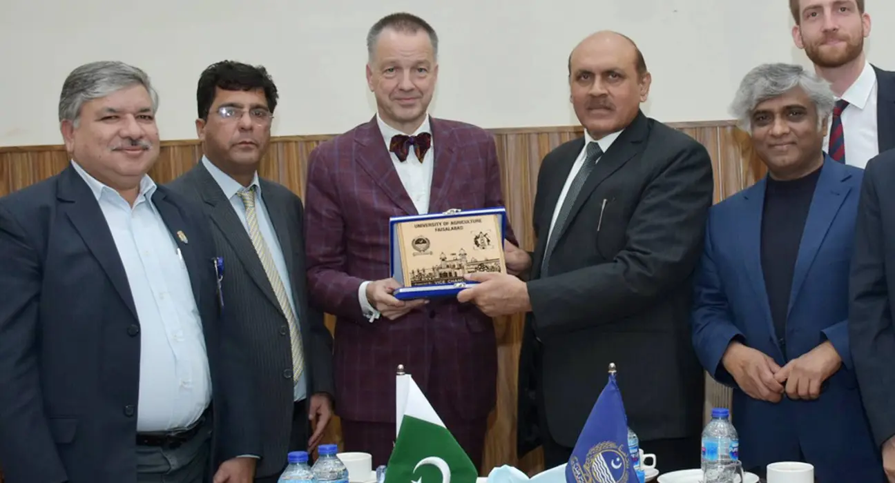 German Ambassador Visits University of Agriculture Faisalabad