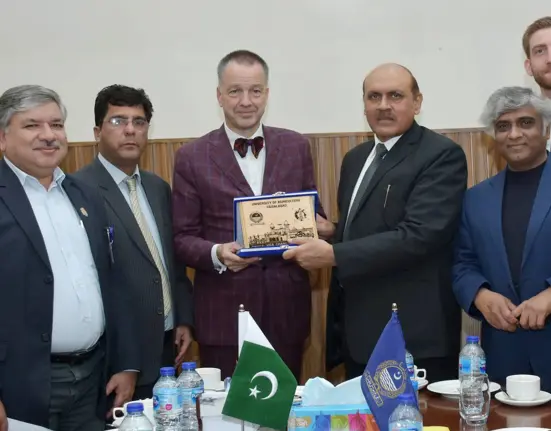 German Ambassador Visits University of Agriculture Faisalabad