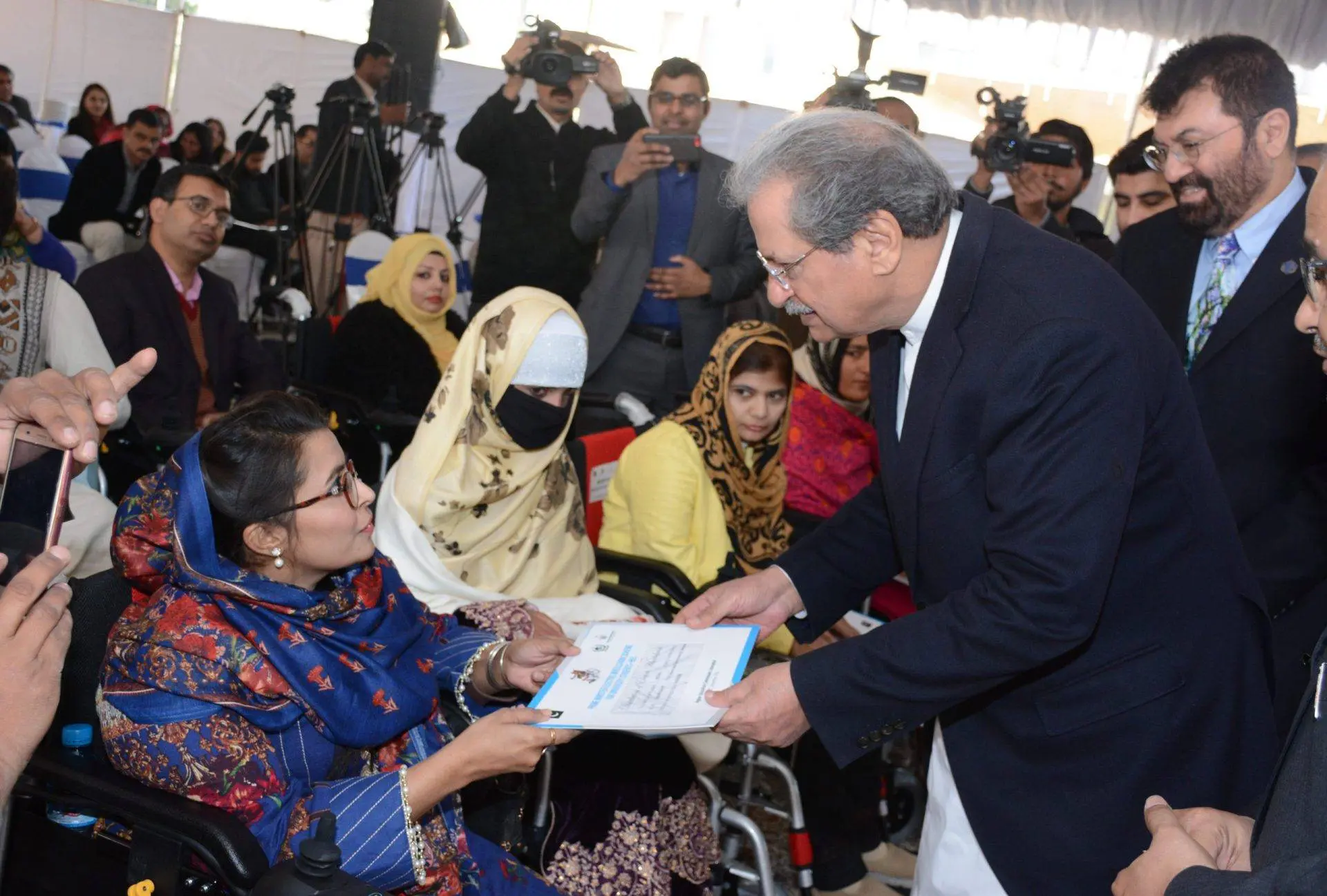 42 Electric Wheelchairs Awarded to Students