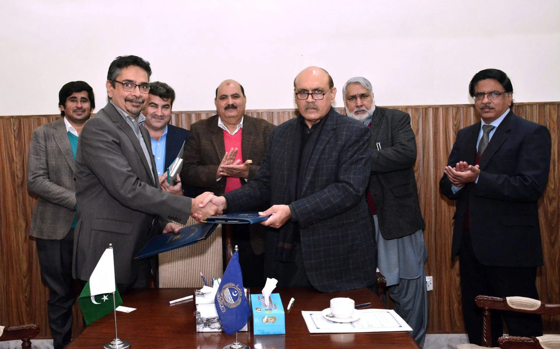 MoU Between UAF And Engro Fertilizers