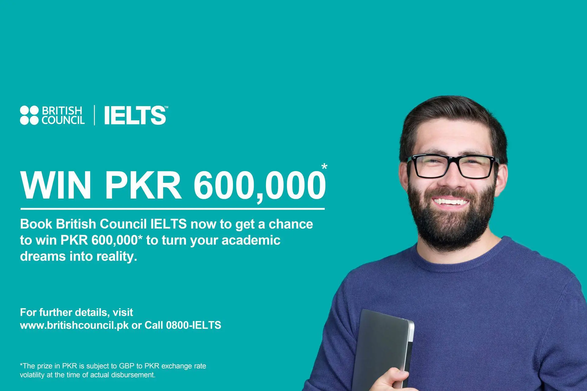 British Council Offers PKR 600,000 For IELTS Test And Study Abroad