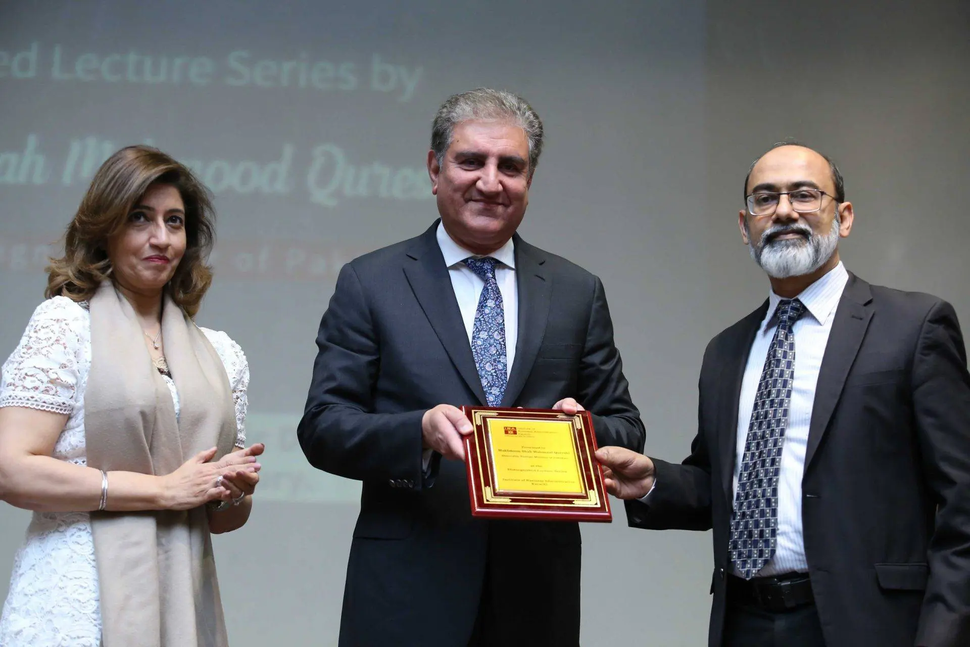 Economic Diplomacy At IBA Lecture