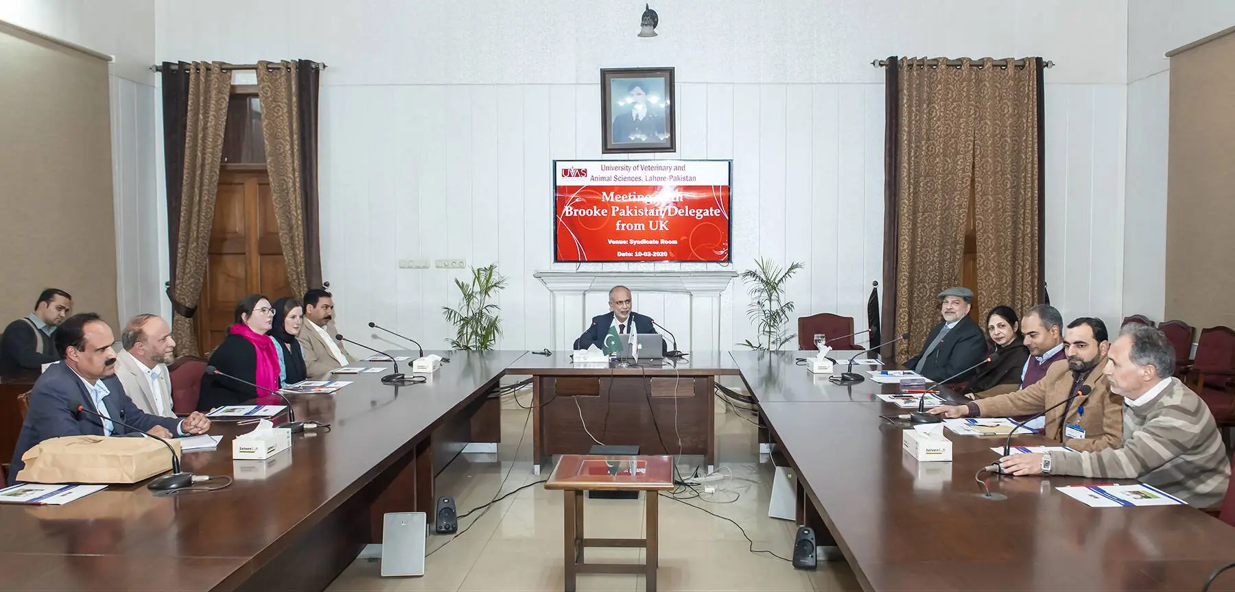 UK Delegation Visits UVAS Lahore