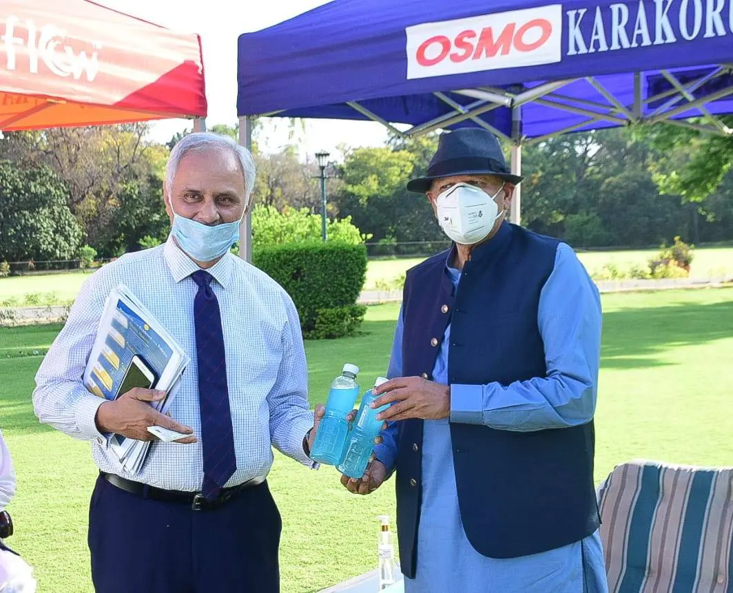VC Briefs Governor About Steps Taken By GCU Against Coronavirus