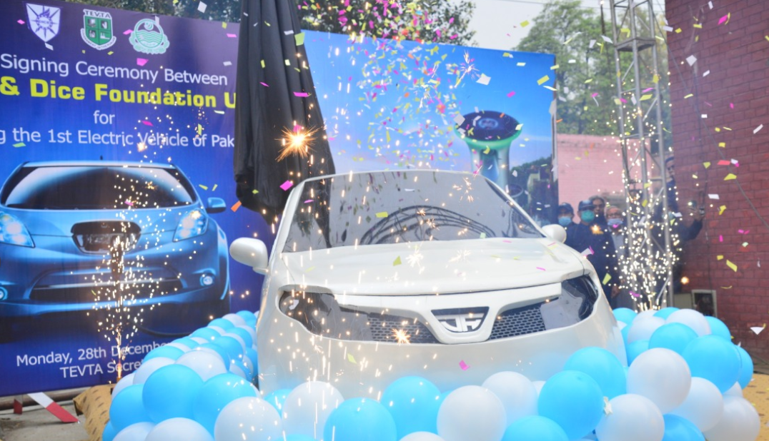 TEVTA, Dice Foundation To Develop Pak's First Electric Vehicle