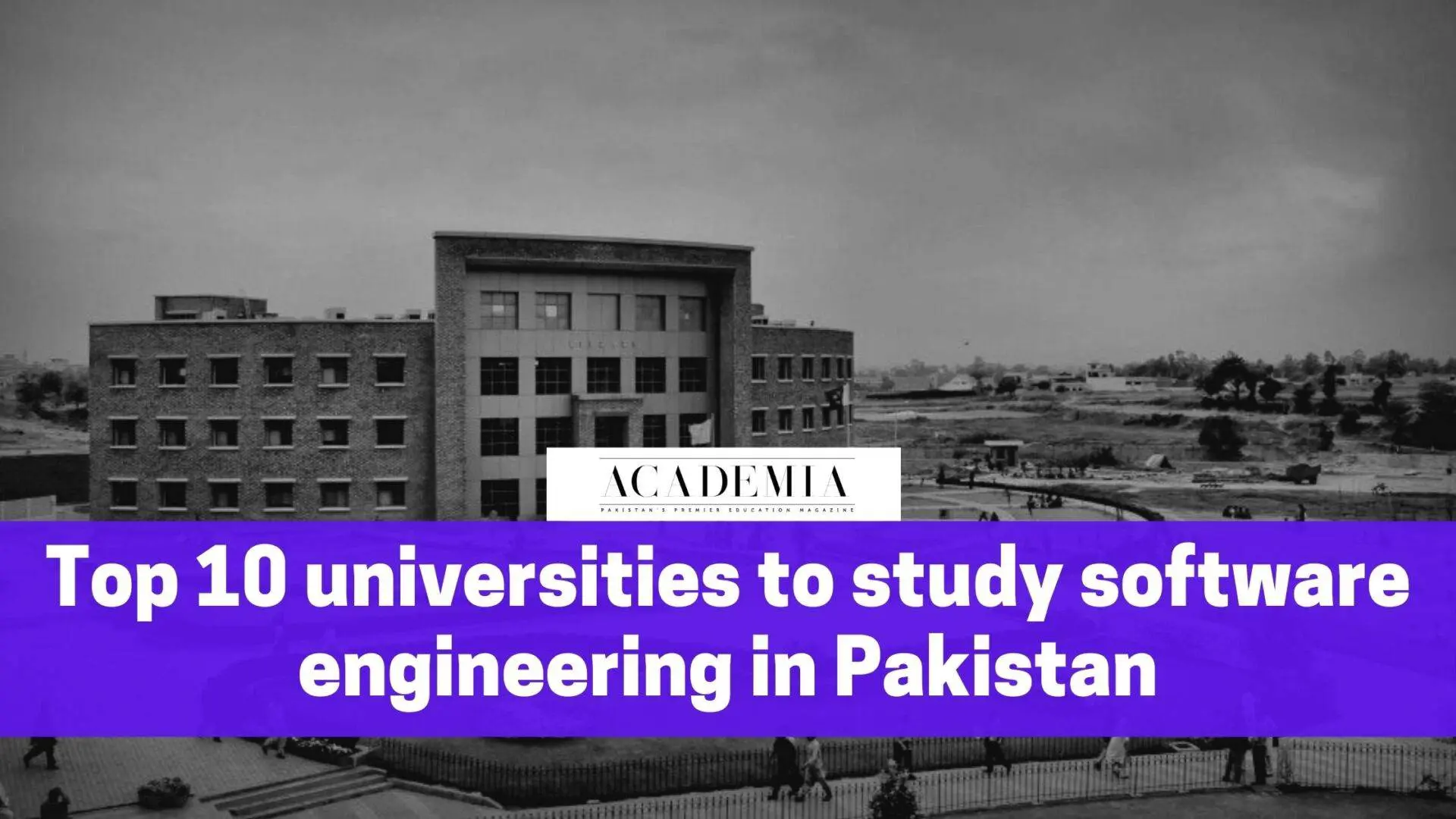 Pakistan universities software engineering