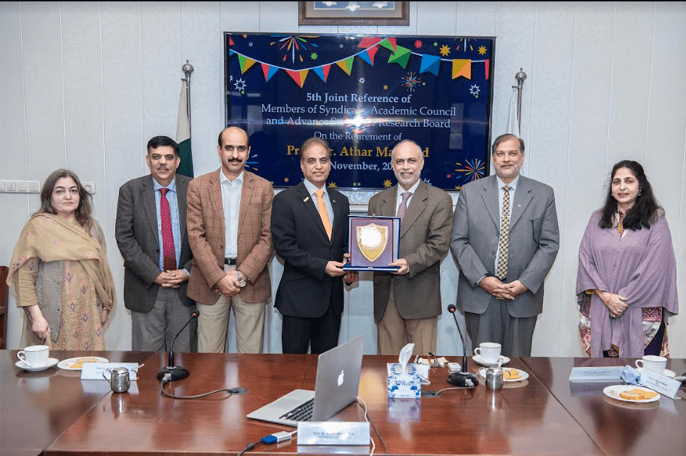 UVAS holds farewell ceremony in the honur of Prof Dr Athar Mahmud