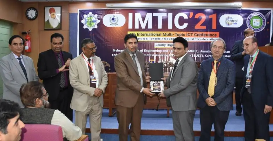 SSUET organized concluding session of 6th IMTIC 21 at the campus