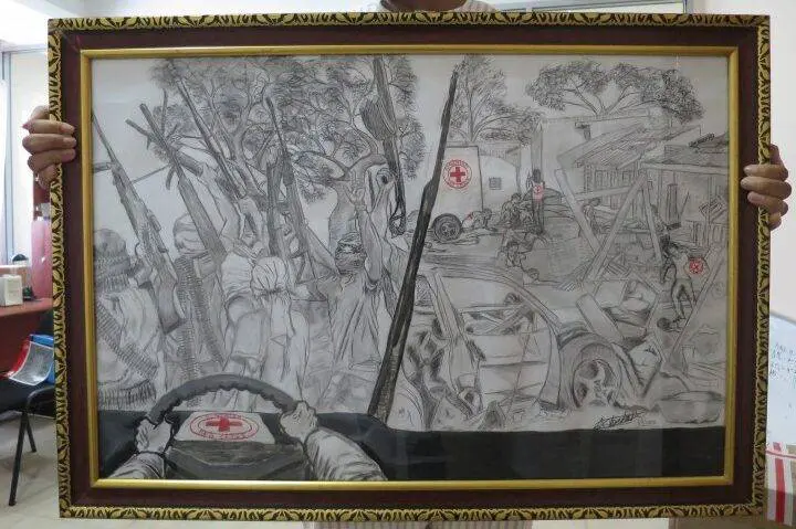 ICRC winners for art competition