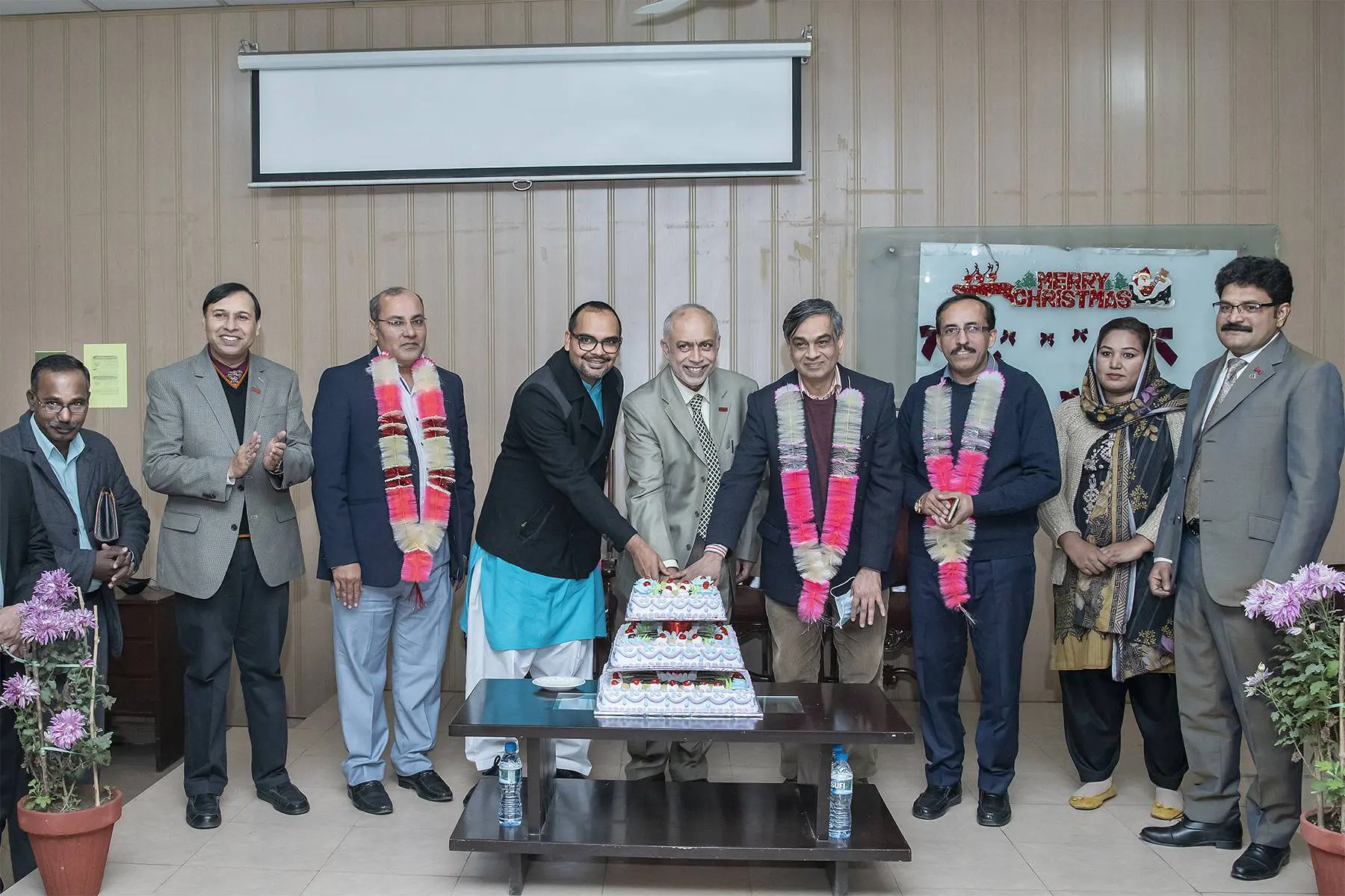 Christmas cake-cutting ceremony held at UVAS