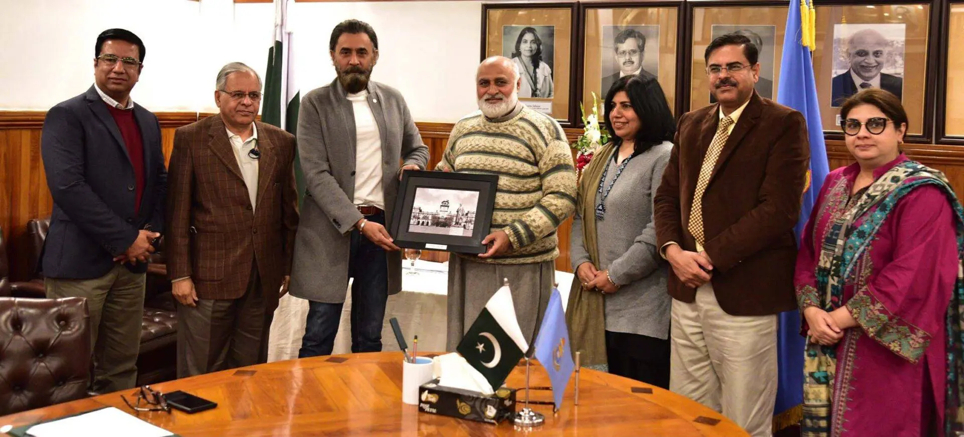 Special Assistant to Prime Minister Visits PU