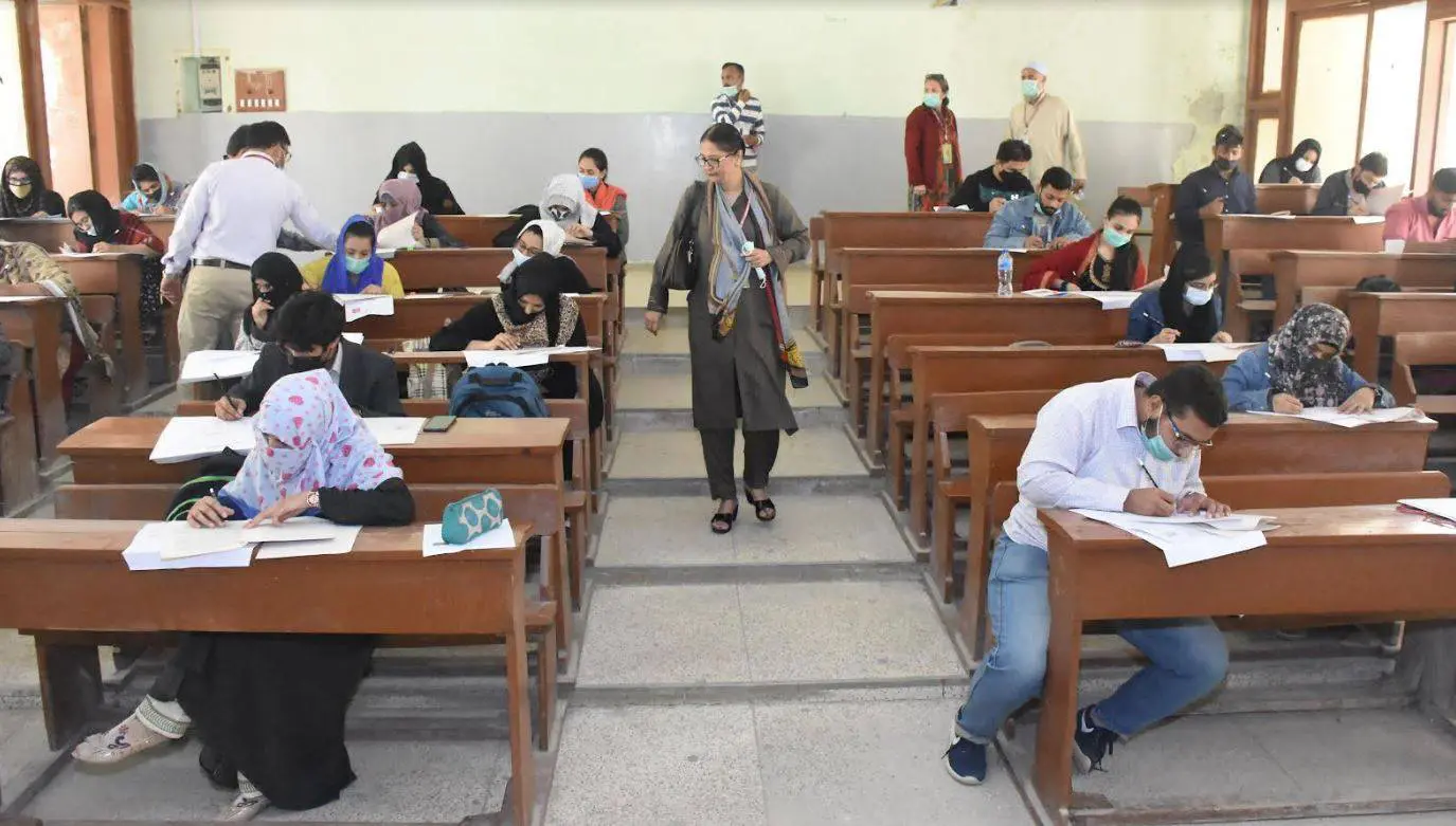 246 candidates appear in BS Third Year program entry test
