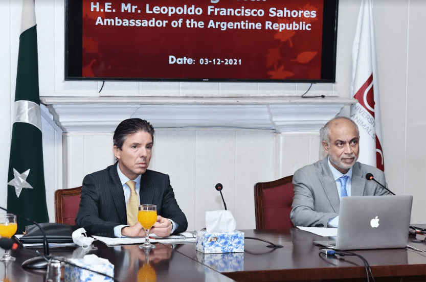 Argentine Ambassador paid visits at UVAS
