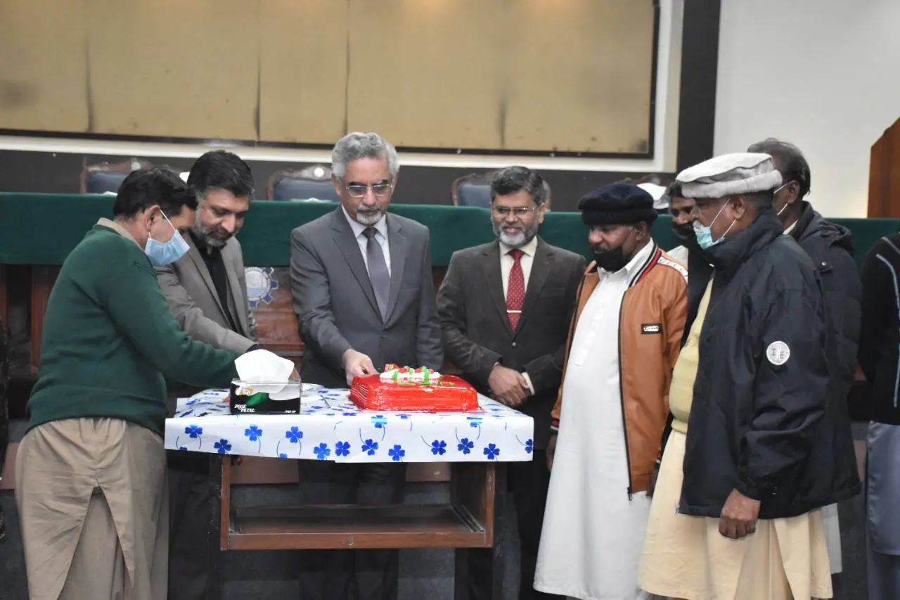 Christmas Cake Cutting Ceremony in UET Lahore
