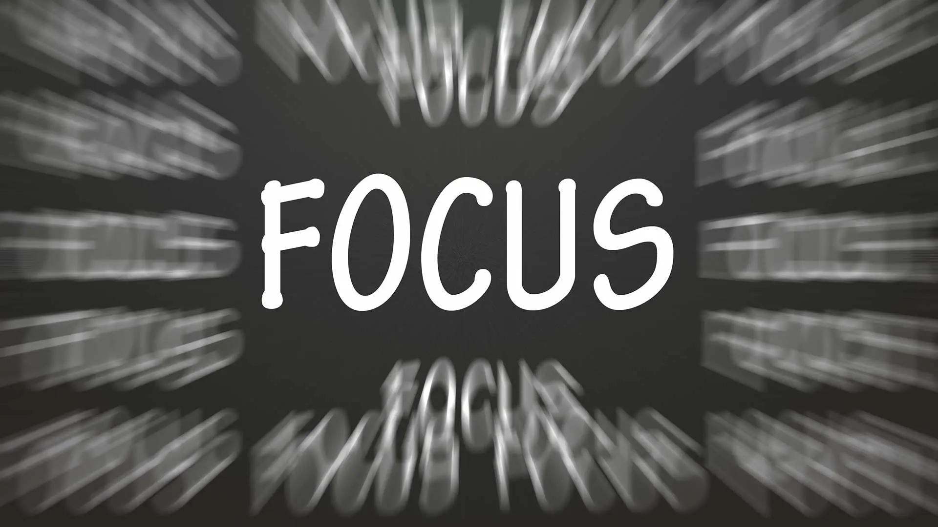 How to make the optimal use of time through focus