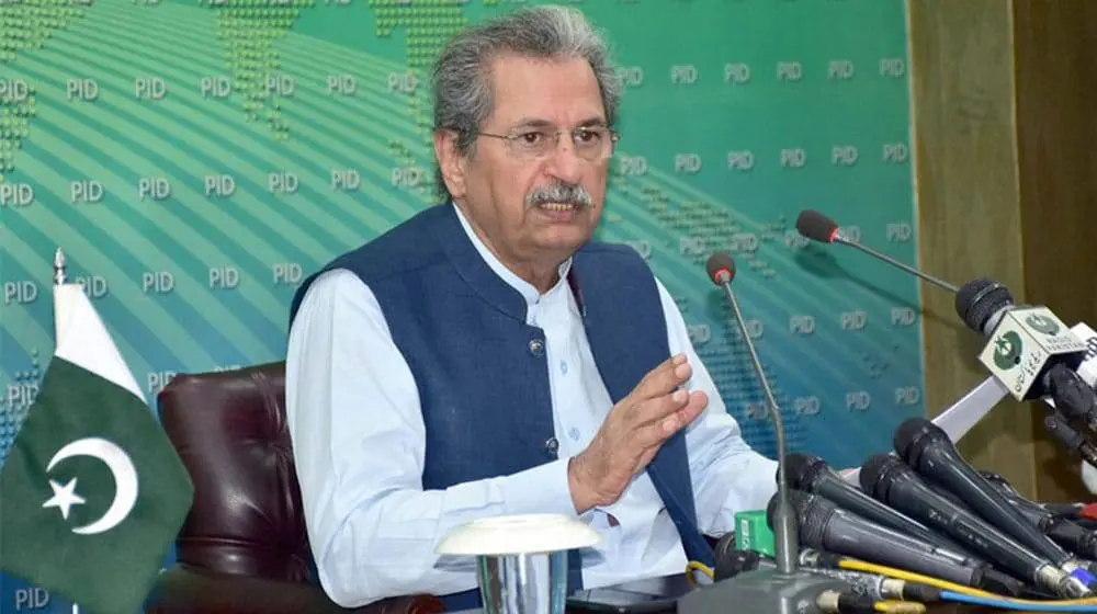 Sports activities essential for students: Shafqat Mahmood