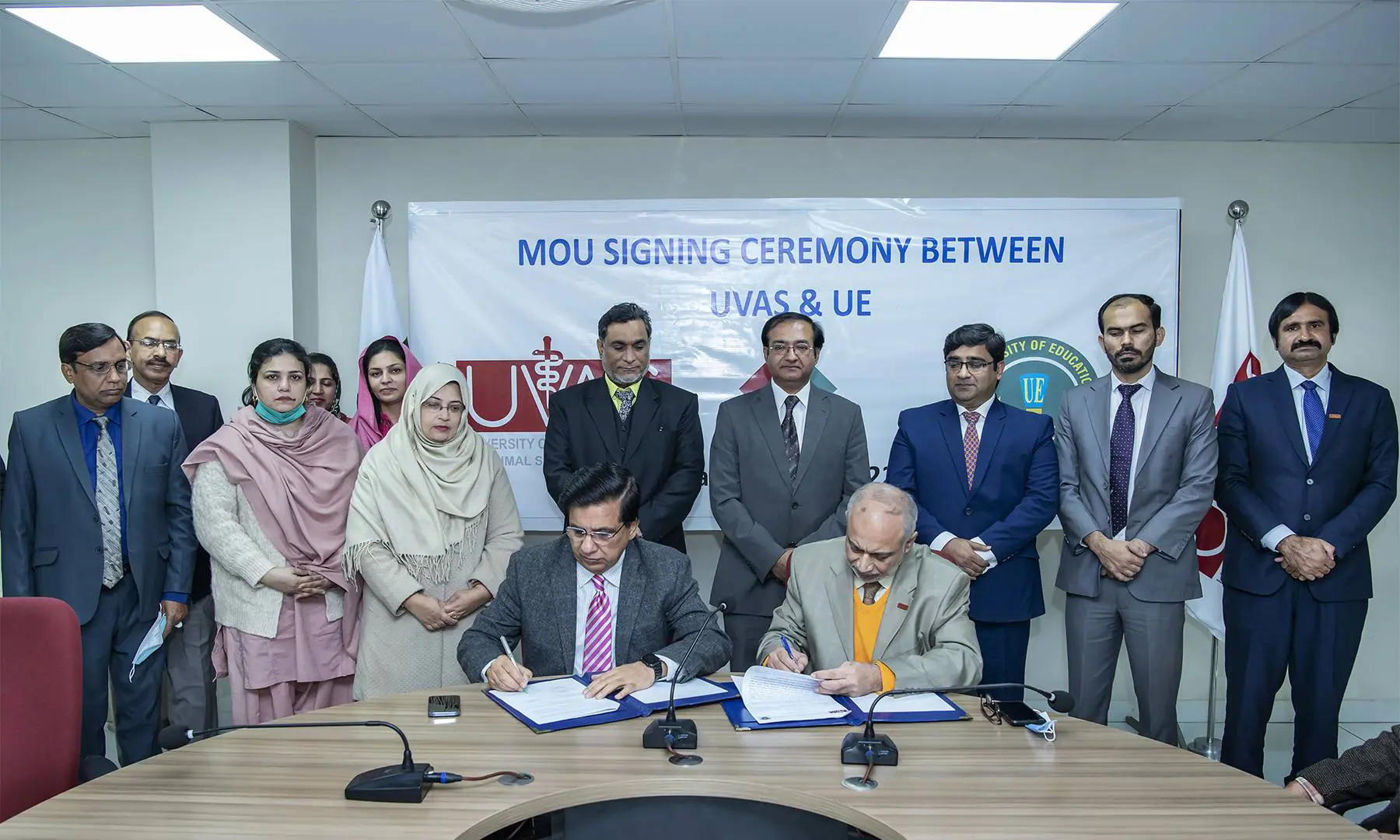 UVAS, University of Education sign MoU for academic and research cooperation
