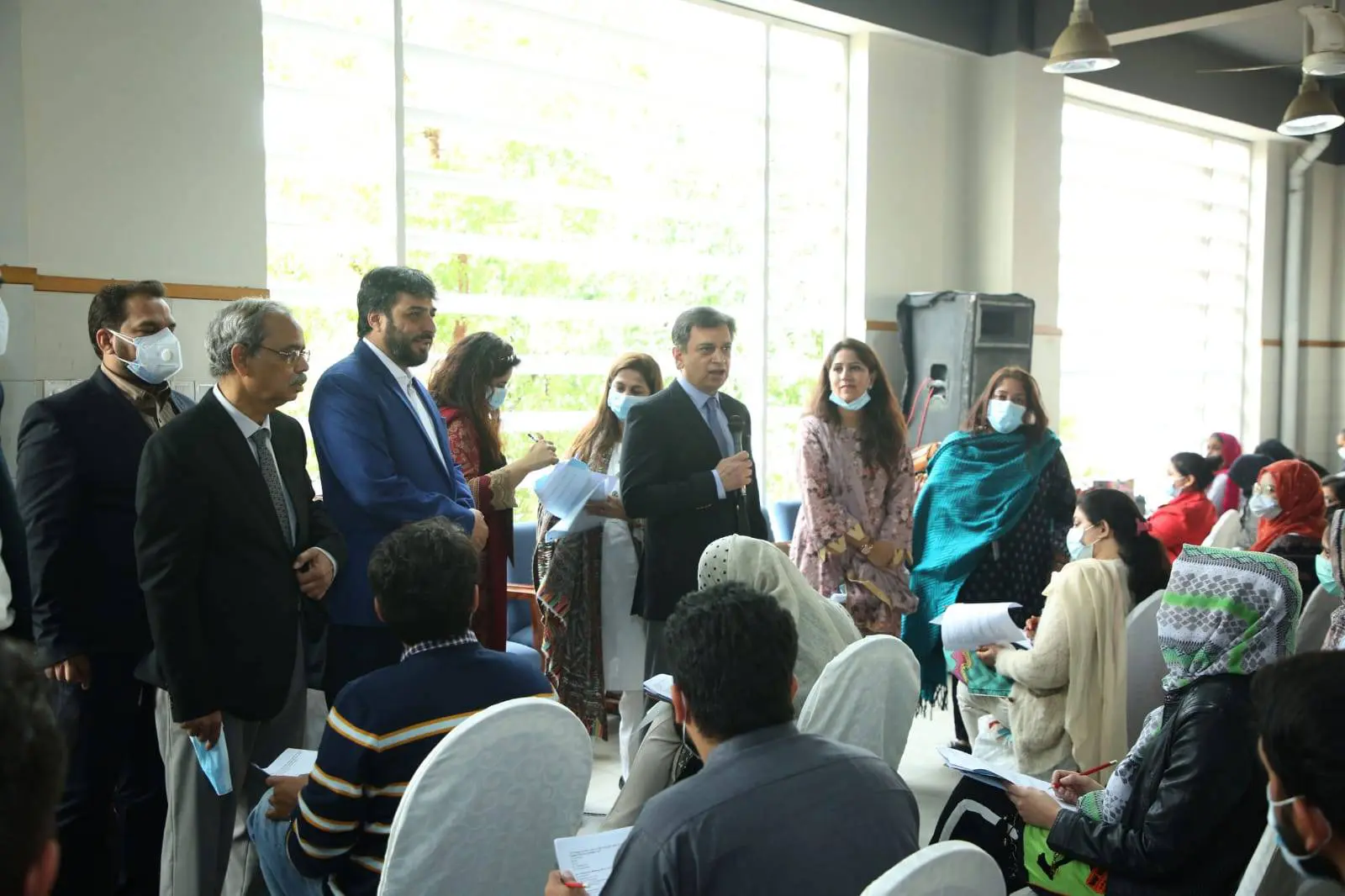 JPMC held an entrance examination for FCPS-II Training, nearly 1700 candidates appeared