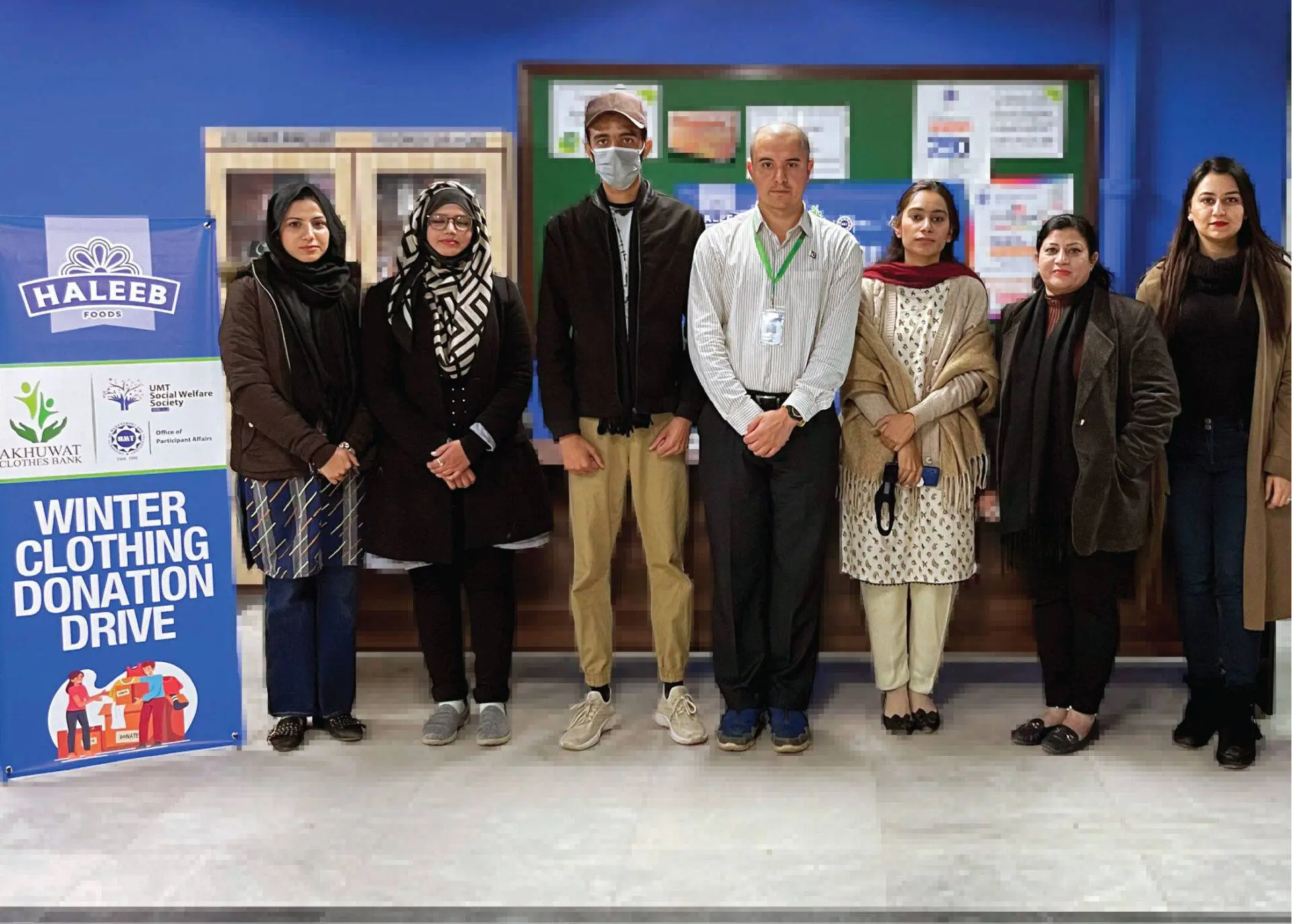 Haleeb Foods organizes a donation drive for Akhuwat Foundation in collaboration with UMT