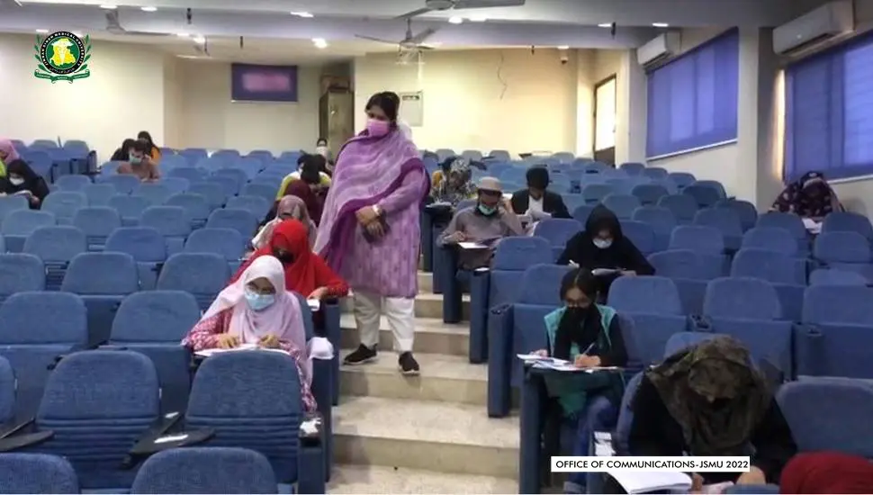 Entry Test for BSPH held at JSMU