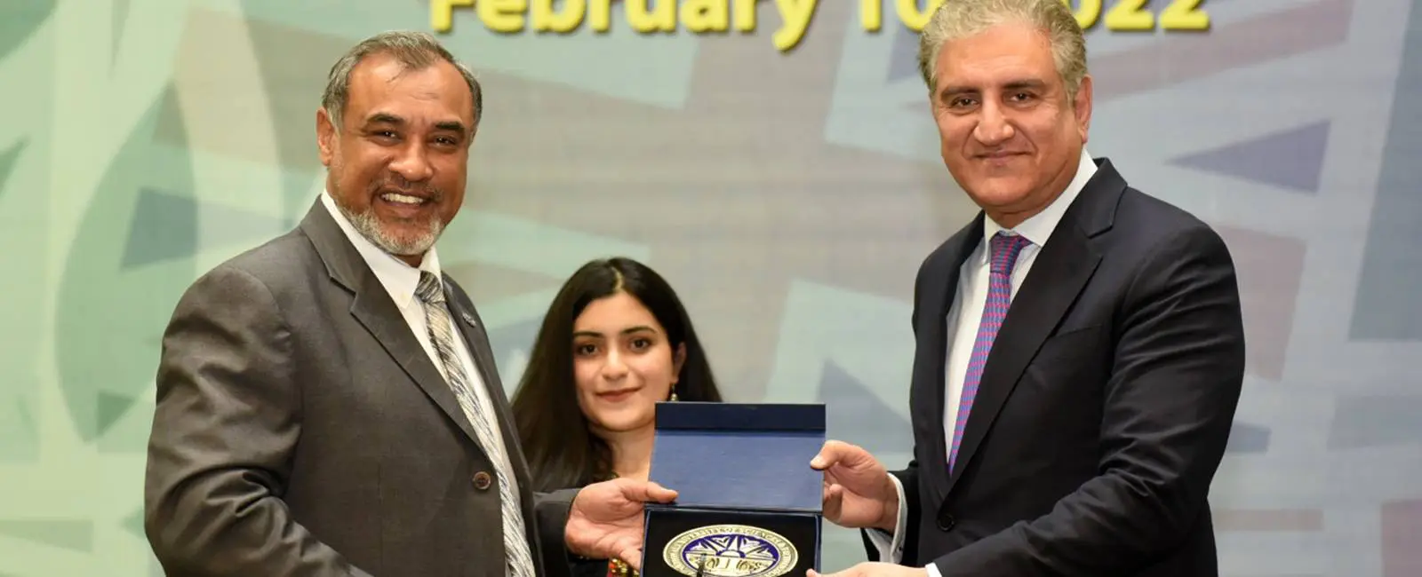 FM Shah Mahmood Qureshi delivers talk at NUST
