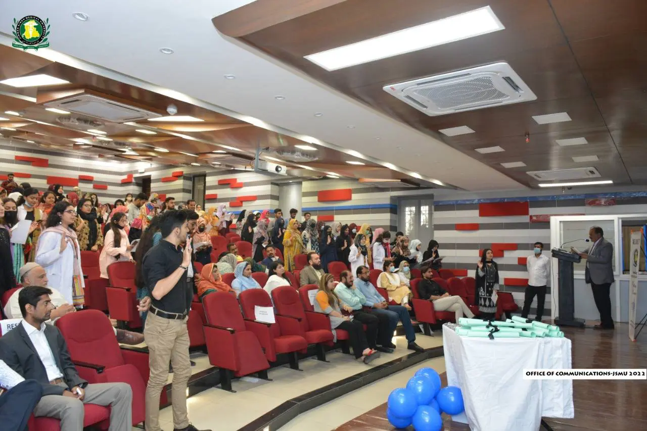 JSMU welcomes DPT Batch 2022