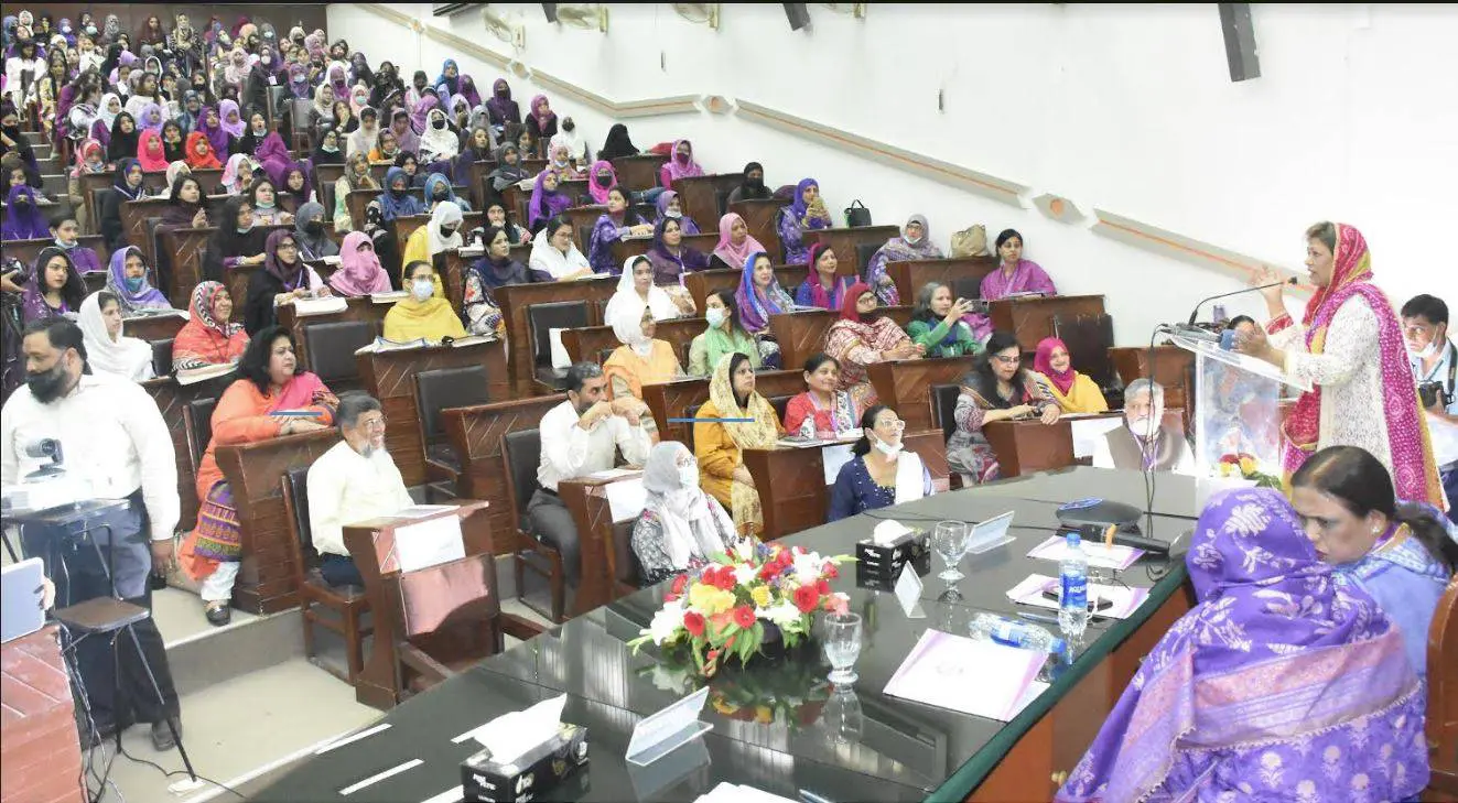 Without women societies cannot be developed