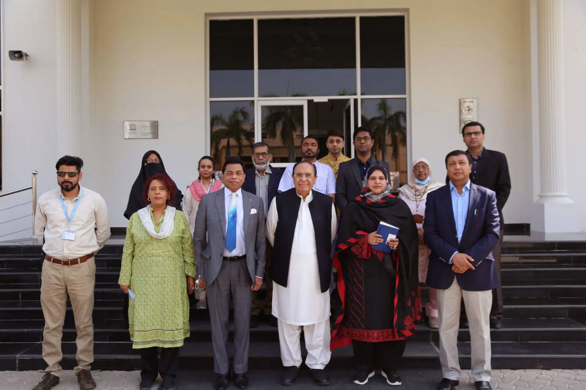 WHO Higher Official visits ICCBS-University of Karachi