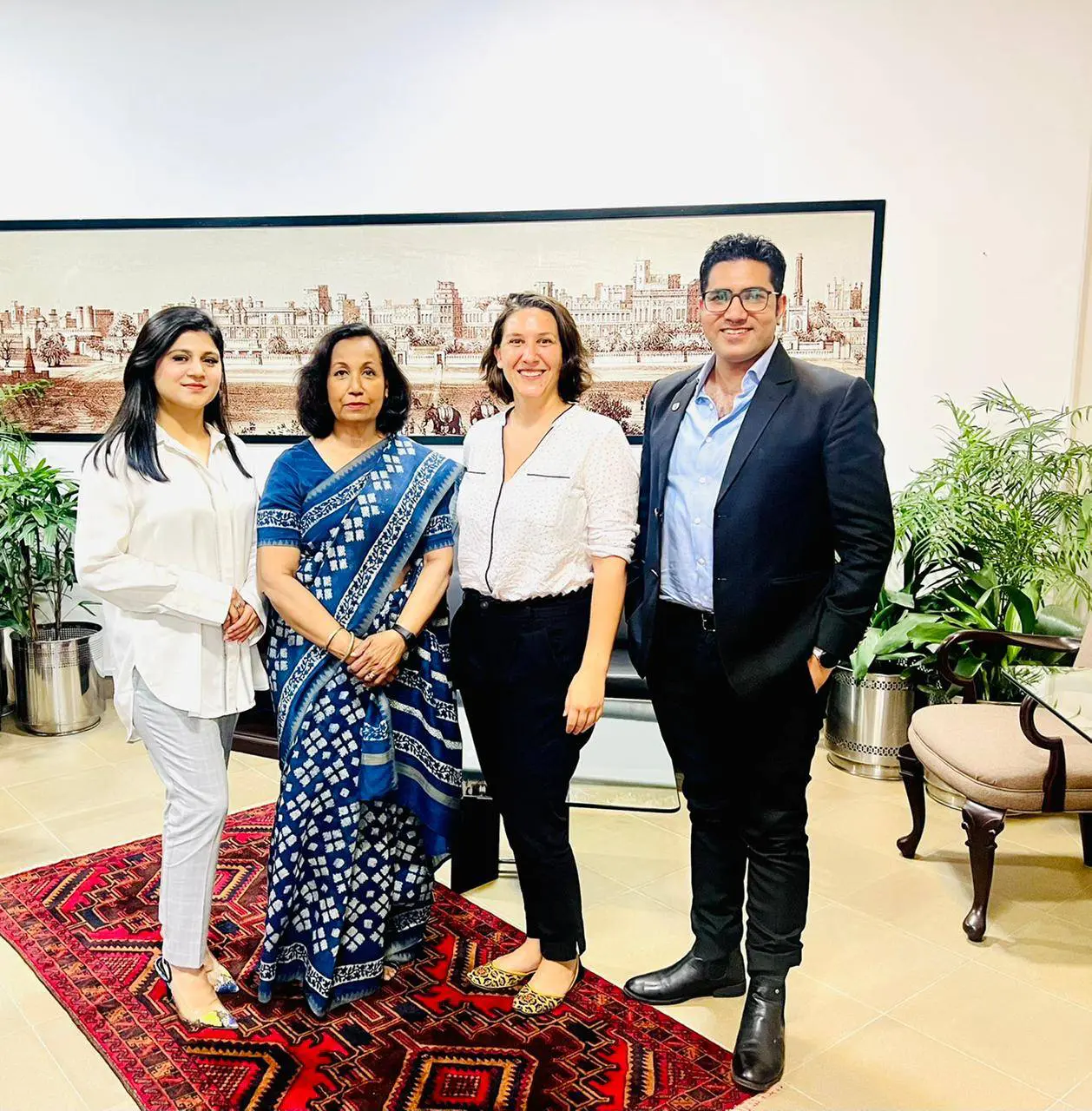 French attaché Kinnaird College