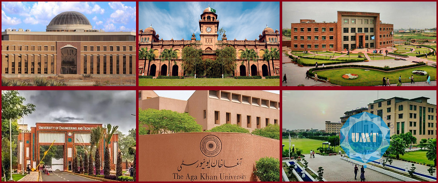 Top universities in Pakistan