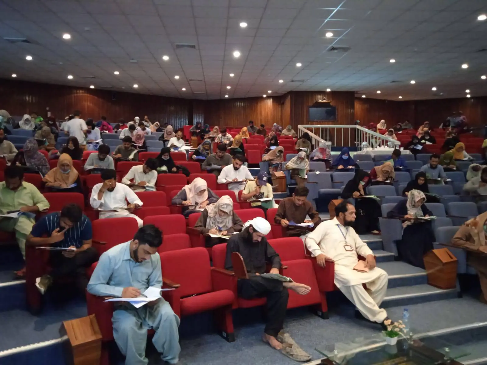 ICCBS entry tests for MPhil