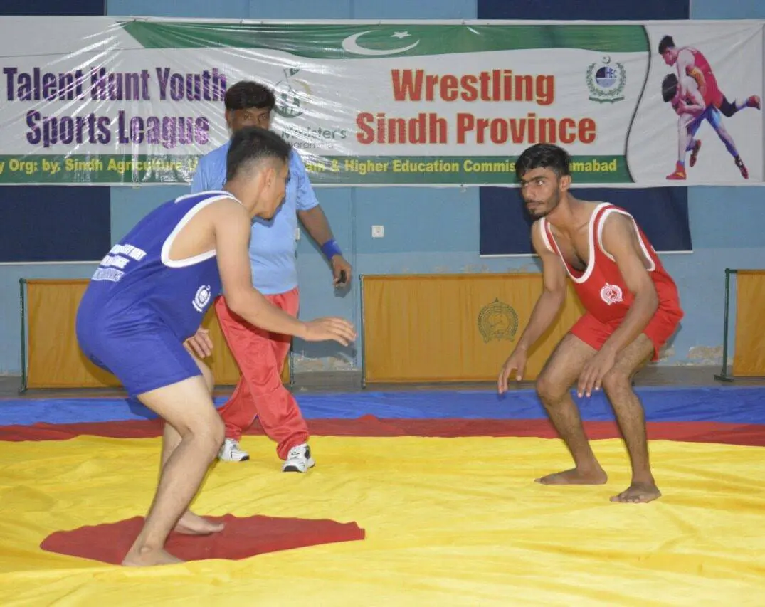 Wrestling competitions started at SAU