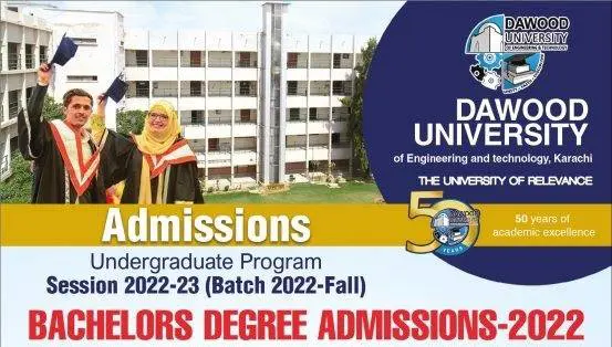 DUET admissions 2022-23