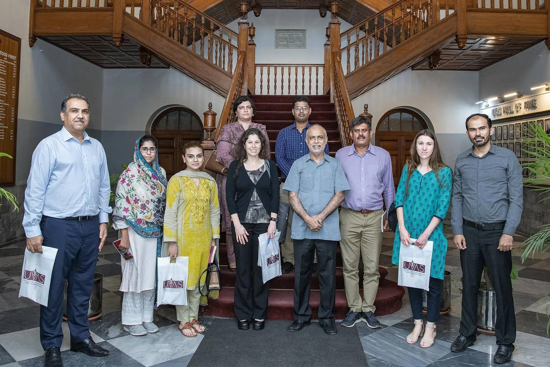 US Delegation visits UVAS