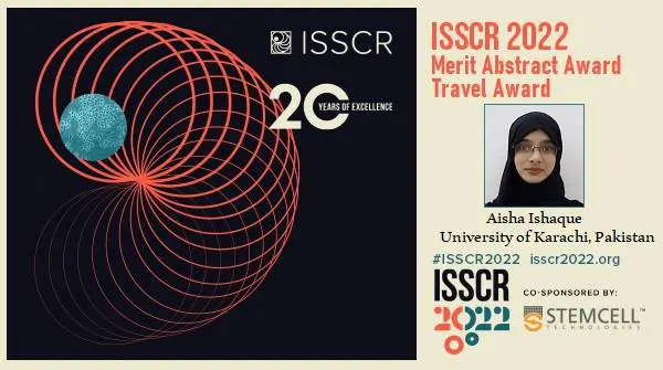 Pakistani ISSCR awards