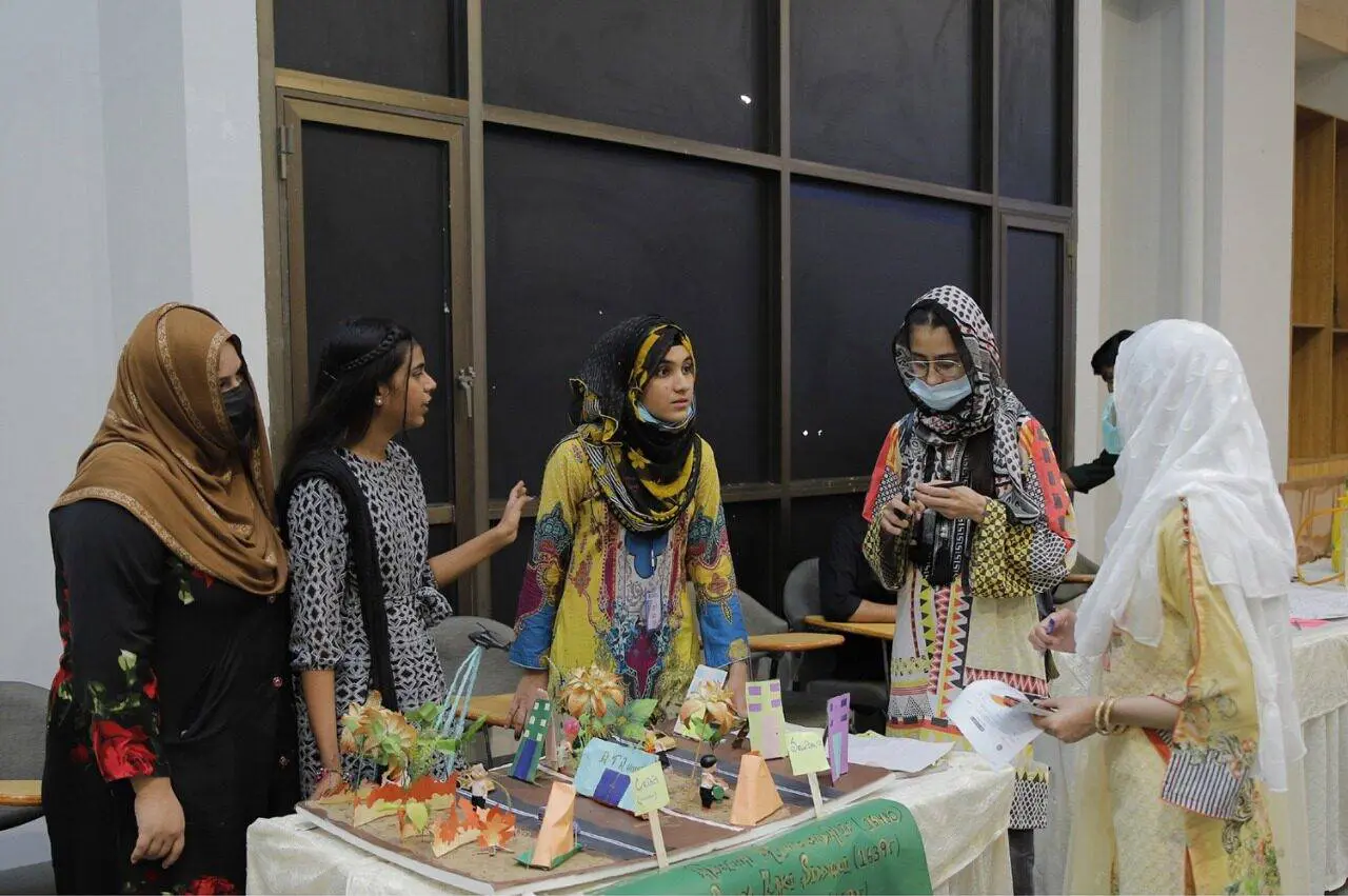 exhibition at Iqra University