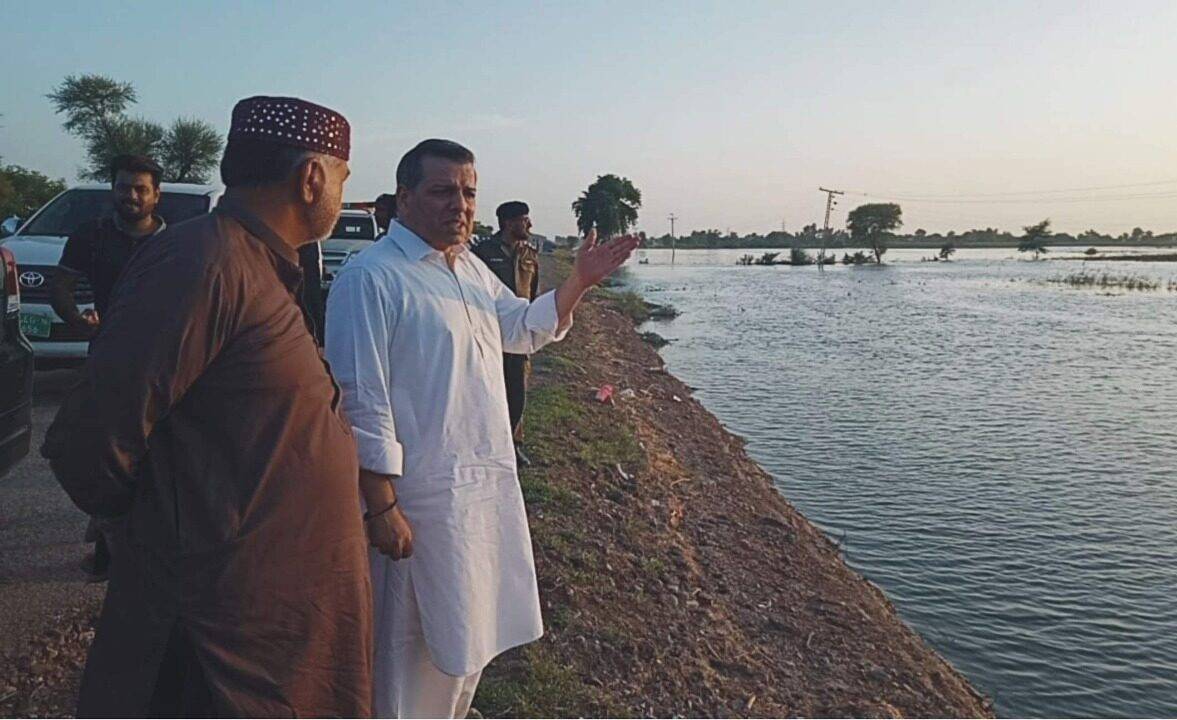 Toheed Rojhan Schools Minister Murad Ras Visits Flood-affected Schools In Rojhan