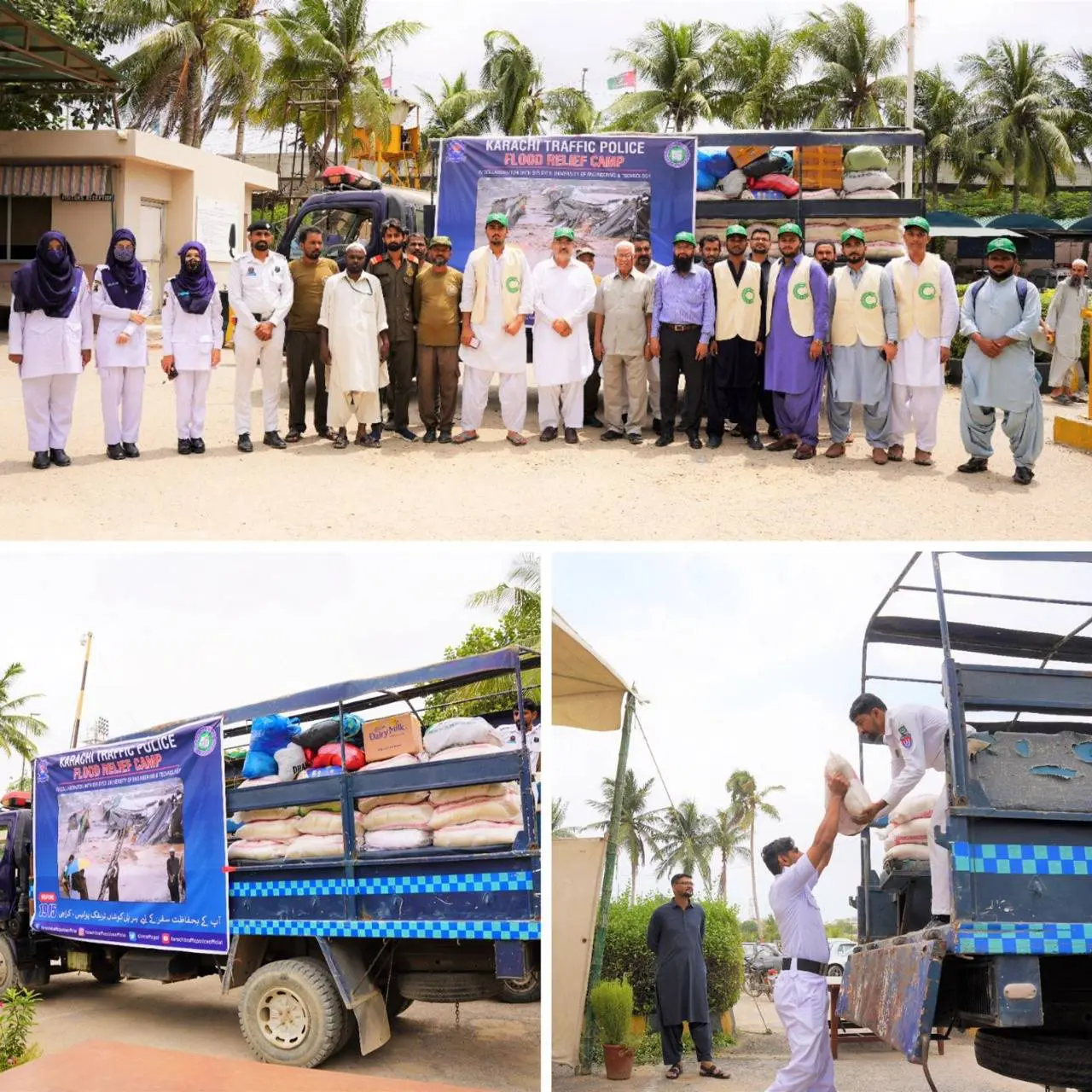 SSUET flood relief