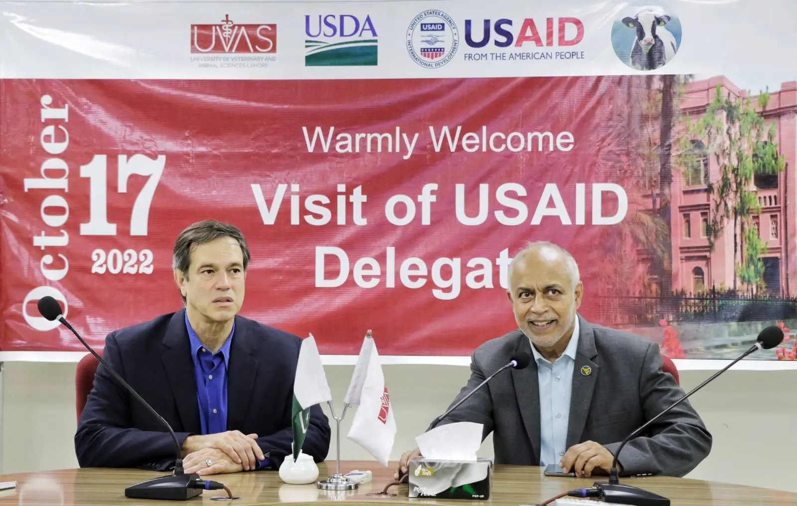 US delegation in UVAS