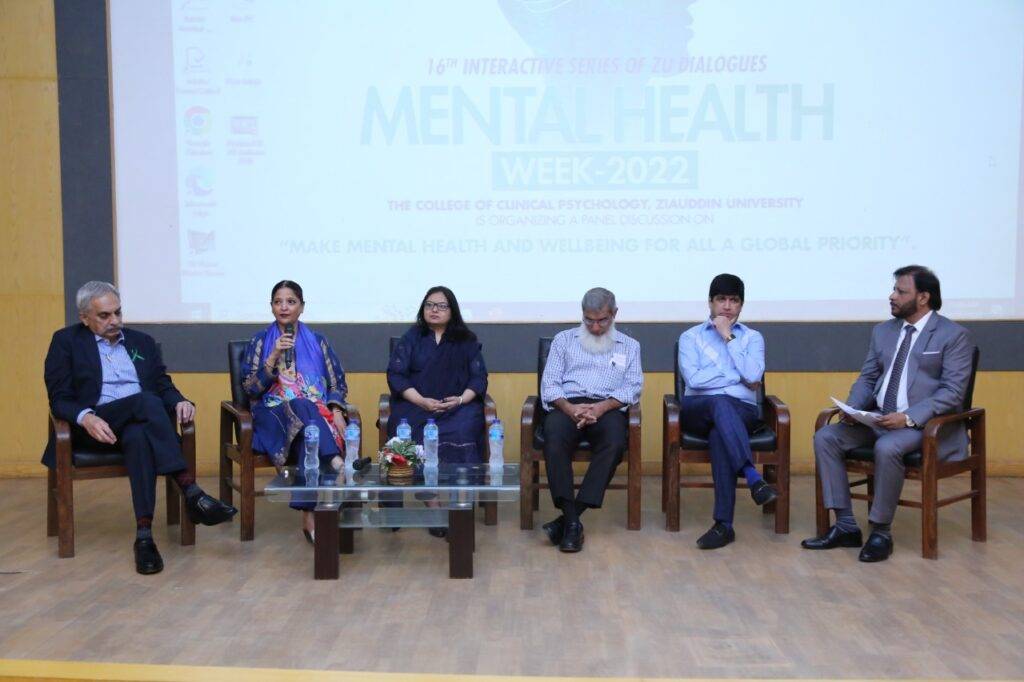 Ziauddin University hosts session on Mental health